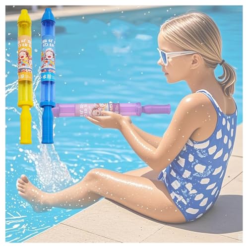 2/3/4 PCS Firework Water Gun, Fireworks Style Water Spray Toys, Firework 𝐖𝐚𝐭𝐞𝐫 𝐒𝐩𝐫𝐚𝐲 Gun, High Pressure Pull-Out Sprinkler Spray Toys for Bathing, Pool, Party (2PCS-2) von Pukmqu