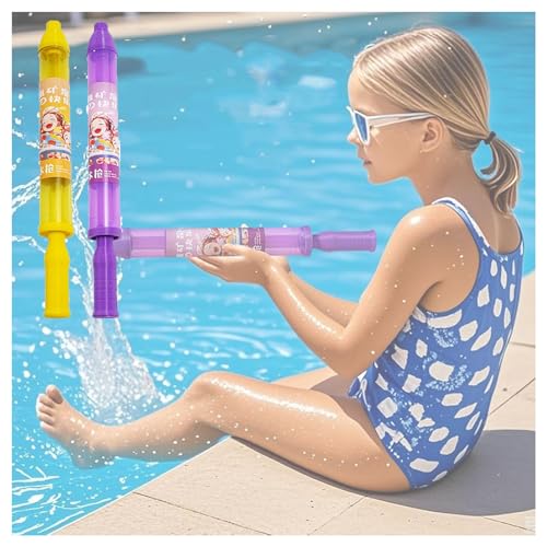 2/3/4 PCS Firework Water Gun, Fireworks Style Water Spray Toys, Firework 𝐖𝐚𝐭𝐞𝐫 𝐒𝐩𝐫𝐚𝐲 Gun, High Pressure Pull-Out Sprinkler Spray Toys for Bathing, Pool, Party (2PCS-3) von Pukmqu