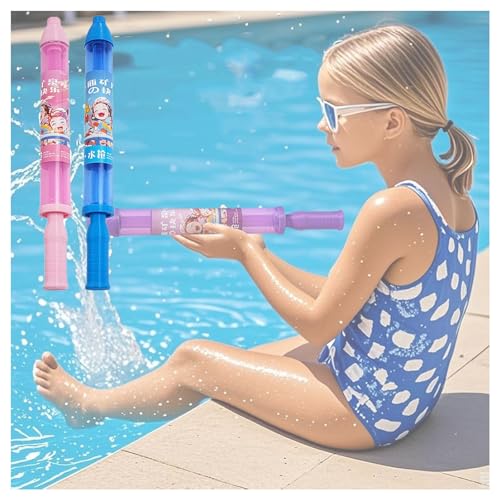 2/3/4 PCS Firework Water Gun, Fireworks Style Water Spray Toys, Firework 𝐖𝐚𝐭𝐞𝐫 𝐒𝐩𝐫𝐚𝐲 Gun, High Pressure Pull-Out Sprinkler Spray Toys for Bathing, Pool, Party (2PCS-4) von Pukmqu