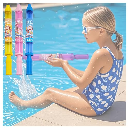 2/3/4 PCS Firework Water Gun, Fireworks Style Water Spray Toys, Firework 𝐖𝐚𝐭𝐞𝐫 𝐒𝐩𝐫𝐚𝐲 Gun, High Pressure Pull-Out Sprinkler Spray Toys for Bathing, Pool, Party (3PCS-1) von Pukmqu
