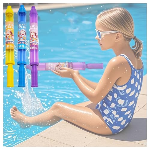 2/3/4 PCS Firework Water Gun, Fireworks Style Water Spray Toys, Firework 𝐖𝐚𝐭𝐞𝐫 𝐒𝐩𝐫𝐚𝐲 Gun, High Pressure Pull-Out Sprinkler Spray Toys for Bathing, Pool, Party (3PCS-3) von Pukmqu