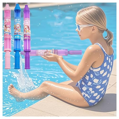 2/3/4 PCS Firework Water Gun, Fireworks Style Water Spray Toys, Firework 𝐖𝐚𝐭𝐞𝐫 𝐒𝐩𝐫𝐚𝐲 Gun, High Pressure Pull-Out Sprinkler Spray Toys for Bathing, Pool, Party (3PCS-4) von Pukmqu
