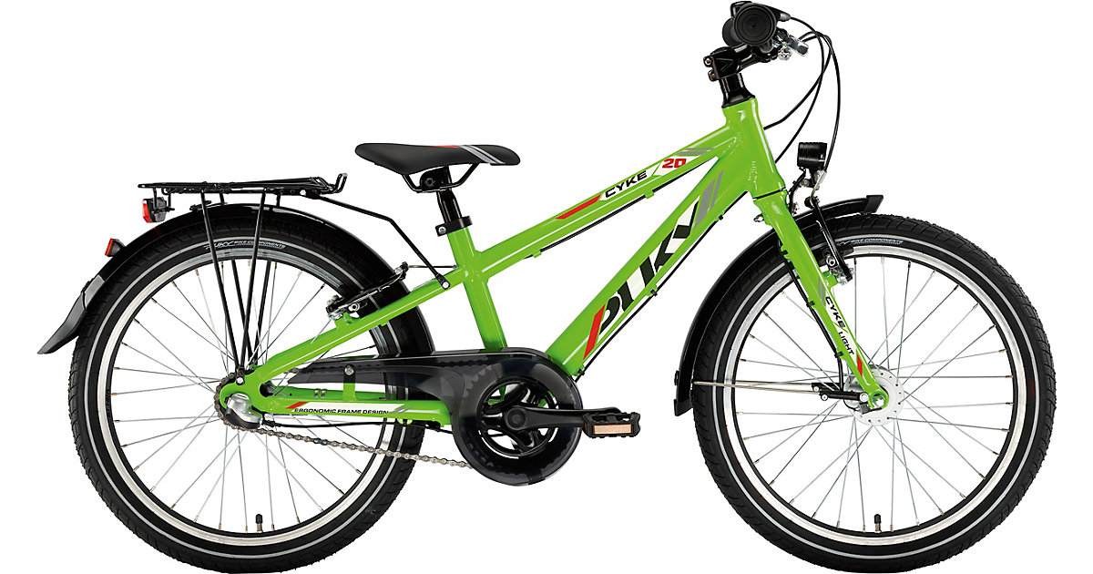 Fahrrad CYKE 20-3 Alu light kiwi grün von Puky