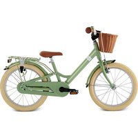 PUKY 4340 YOUKE 18 CLASSIC Alu-Kinderfahrrad mit Lenkerkorb Rücktrittbremse retro green PUKY 4340 YOUKE 18 CLASSIC Alu-Kinderfahrrad mit Lenkerkorb Rücktrittbremse retro green von Puky
