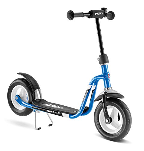 PUKY R 03 Scooter | sicherer Roller für Kinder ab 3 Jahren | rutschfestes Trittbrett | höhenverstellbarer Lenker | Fahrrad-Alternative | Himmelblau von Puky