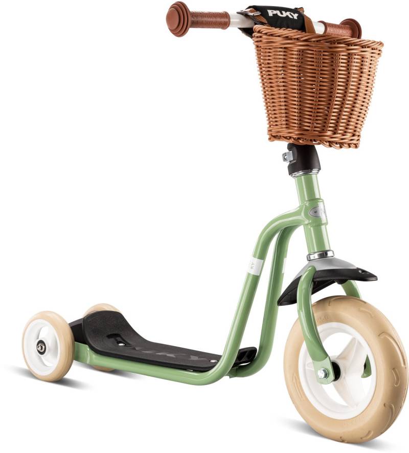Puky R1 Classic 3-rädriger Tretroller, Grün von Puky