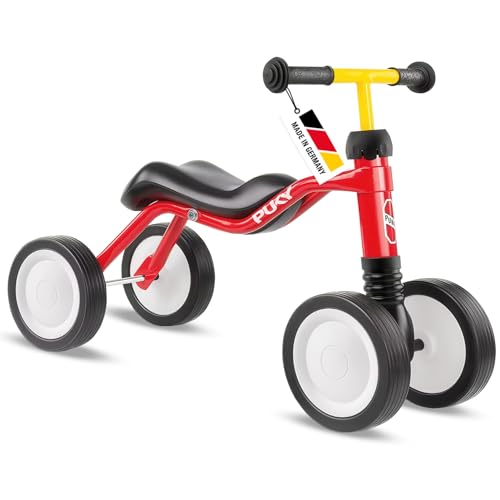 PUKY WUTSCH | Sicheres Rutschfahrzeug | Für Kleinkinder ab 1,5 Jahren | Mit Pendelachse | Sicherheitslenkergriffe | In- und Outdoor | Farbe Rot PUKY WUTSCH | Sicheres Rutschfahrzeug | Für Kleinkinder ab 1,5 Jahren | Mit Pendelachse | Sicherheitslenkergriffe | In- und Outdoor | Farbe Rot von PUKY