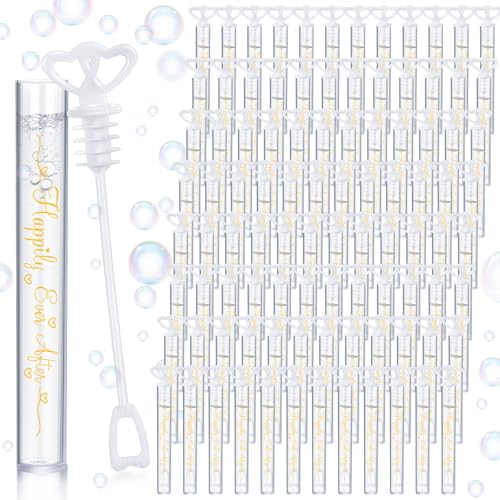 PullCrease Seifenblasenstäbe für Hochzeit, Party, Mini-Herzstab mit Seifenblasenlösung für Hochzeit, Brautpartys, Valentinstag, Jahrestag, Abschlussfeier, Geburtstag, Zubehör, Weiß, 150 Stück PullCrease Seifenblasenstäbe für Hochzeit, Party, Mini-Herzstab mit Seifenblasenlösung für Hochzeit, Brautpartys, Valentinstag, Jahrestag, Abschlussfeier, Geburtstag, Zubehör, Weiß, 150 Stück von PullCrease