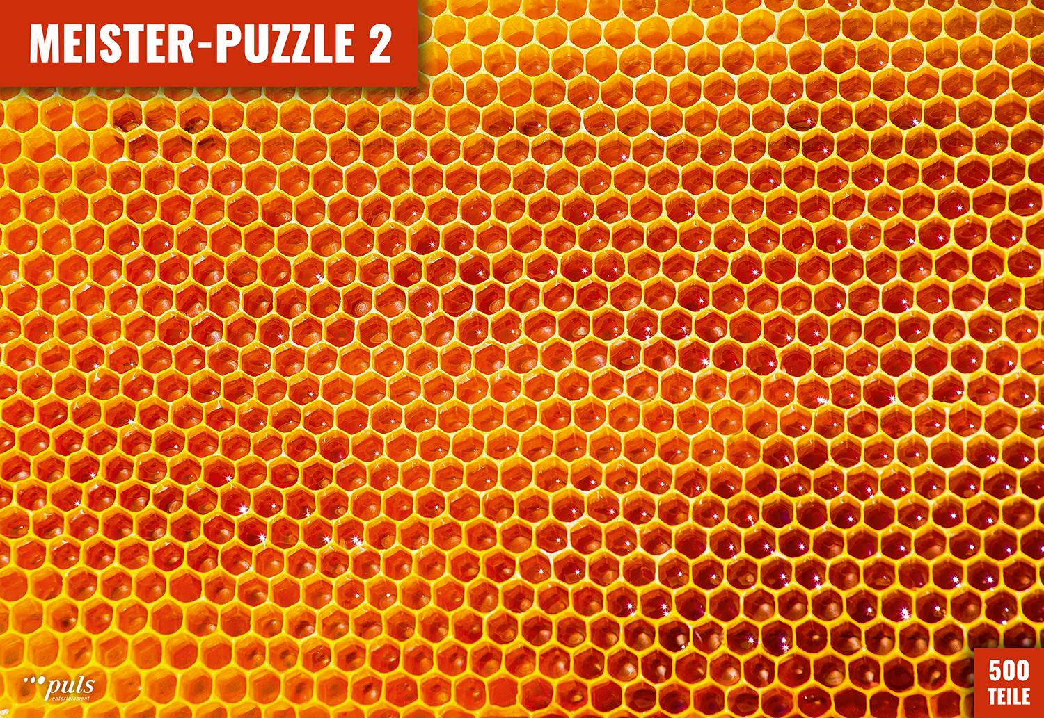 Puls Entertainment MEISTER-PUZZLE 2: Honigwaben 500 Teile Puzzle Puls-Entertainment-Puzzle-11133 von Puls Entertainment