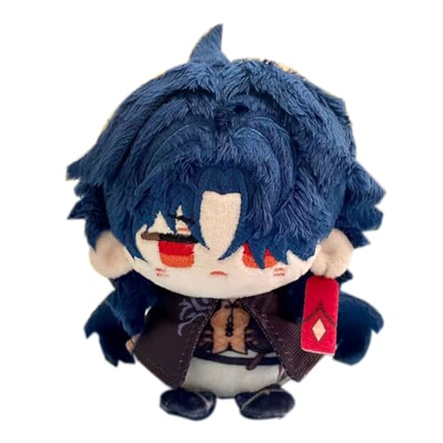 PulseLaaab Honkai Star Rail Plüsch Schlüsselanhänger, 12cm Anime-Figur Kuscheltier Süßes Weiches Plushspielzeug for Gamer-Fans Geschenkidee(Blade) von PulseLaaab