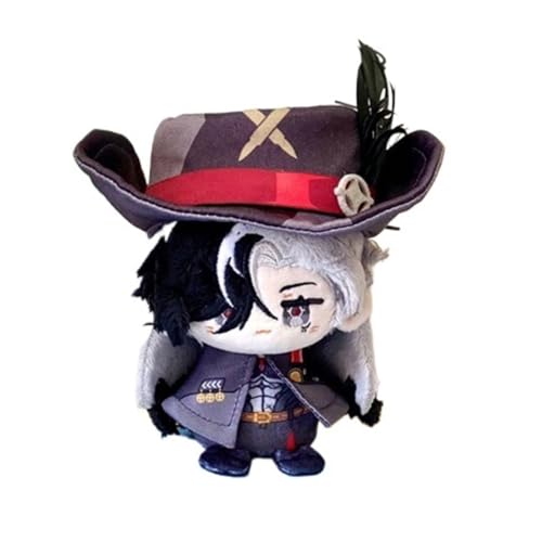 PulseLaaab Honkai Star Rail Plüsch Schlüsselanhänger, 12cm Anime-Figur Kuscheltier Süßes Weiches Plushspielzeug for Gamer-Fans Geschenkidee(Boothill) von PulseLaaab