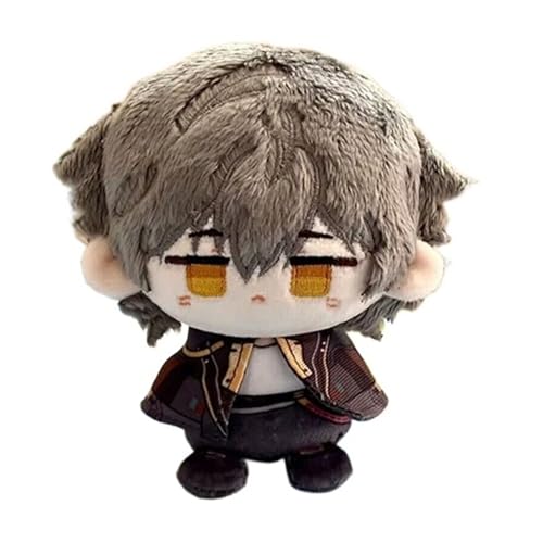 PulseLaaab Honkai Star Rail Plüsch Schlüsselanhänger, 12cm Anime-Figur Kuscheltier Süßes Weiches Plushspielzeug for Gamer-Fans Geschenkidee(Caelus) von PulseLaaab