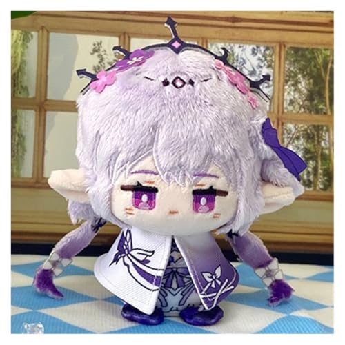 PulseLaaab Honkai Star Rail Plüsch Schlüsselanhänger, 12cm Anime-Figur Kuscheltier Süßes Weiches Plushspielzeug for Gamer-Fans Geschenkidee(Castorice) von PulseLaaab