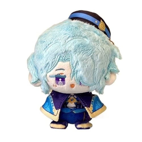 PulseLaaab Honkai Star Rail Plüsch Schlüsselanhänger, 12cm Anime-Figur Kuscheltier Süßes Weiches Plushspielzeug for Gamer-Fans Geschenkidee(Misha) von PulseLaaab
