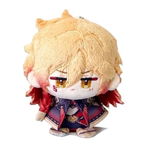PulseLaaab Honkai Star Rail Plüsch Schlüsselanhänger, 12cm Anime-Figur Kuscheltier Süßes Weiches Plushspielzeug for Gamer-Fans Geschenkidee(Mydei) von PulseLaaab