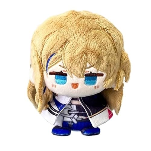 PulseLaaab Honkai Star Rail Plüsch Schlüsselanhänger, 12cm Anime-Figur Kuscheltier Süßes Weiches Plushspielzeug for Gamer-Fans Geschenkidee(Serval) von PulseLaaab