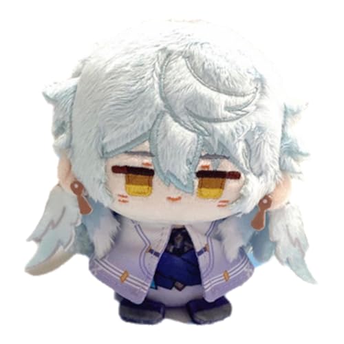 PulseLaaab Honkai Star Rail Plüsch Schlüsselanhänger, 12cm Anime-Figur Kuscheltier Süßes Weiches Plushspielzeug for Gamer-Fans Geschenkidee(Sunday) von PulseLaaab