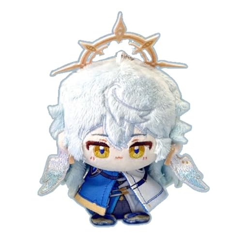 PulseLaaab Honkai Star Rail Plüsch Schlüsselanhänger, 12cm Anime-Figur Kuscheltier Süßes Weiches Plushspielzeug for Gamer-Fans Geschenkidee(Sunday B) von PulseLaaab