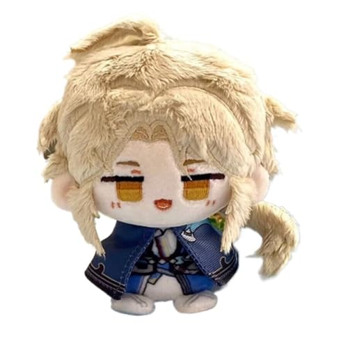 PulseLaaab Honkai Star Rail Plüsch Schlüsselanhänger, 12cm Anime-Figur Kuscheltier Süßes Weiches Plushspielzeug for Gamer-Fans Geschenkidee(Yanqing) von PulseLaaab