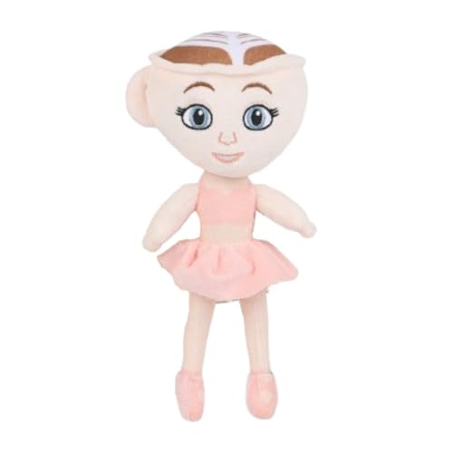 PulseLaaab Italian Brainrot Plüschtier, Süßes Tung Tung Sahur Weiches Tralalero Tralala Kuscheltier Spielzeug for Kinder und Fans (Ballerina Cappuccina) von PulseLaaab