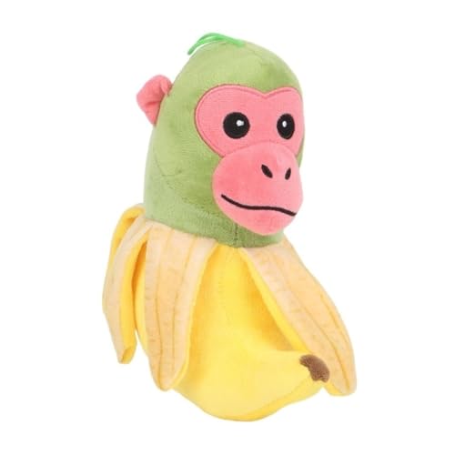 PulseLaaab Italian Brainrot Plüschtier, Süßes Tung Tung Sahur Weiches Tralalero Tralala Kuscheltier Spielzeug for Kinder und Fans (Chimpanzini Bananini) von PulseLaaab