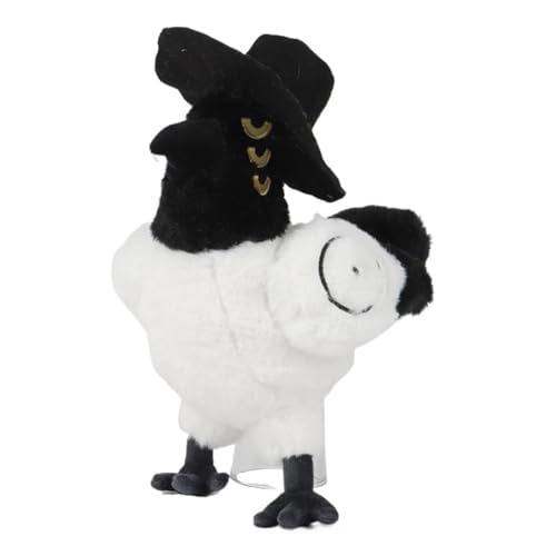 PulseLaaab Kpop Demon Plüschtier, Süßes Kuscheltier Hunters Tiger Plushie Spielzeug for Fans Halloween und Geburtstagsgeschenk(Black) von PulseLaaab