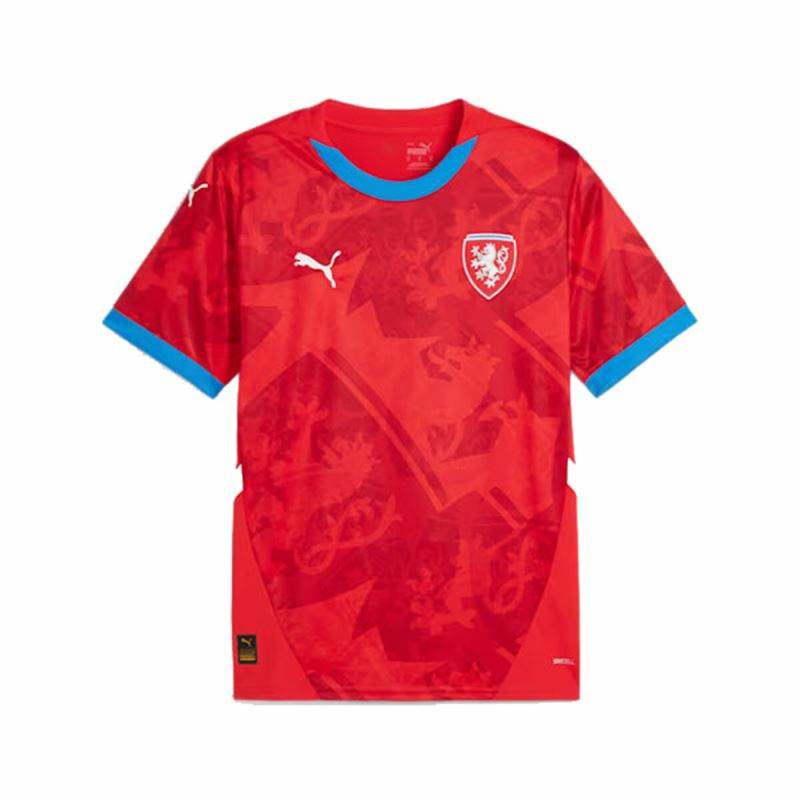Herren Kurzarm-T-Shirt Puma Repúplica Checa 2024 von Puma