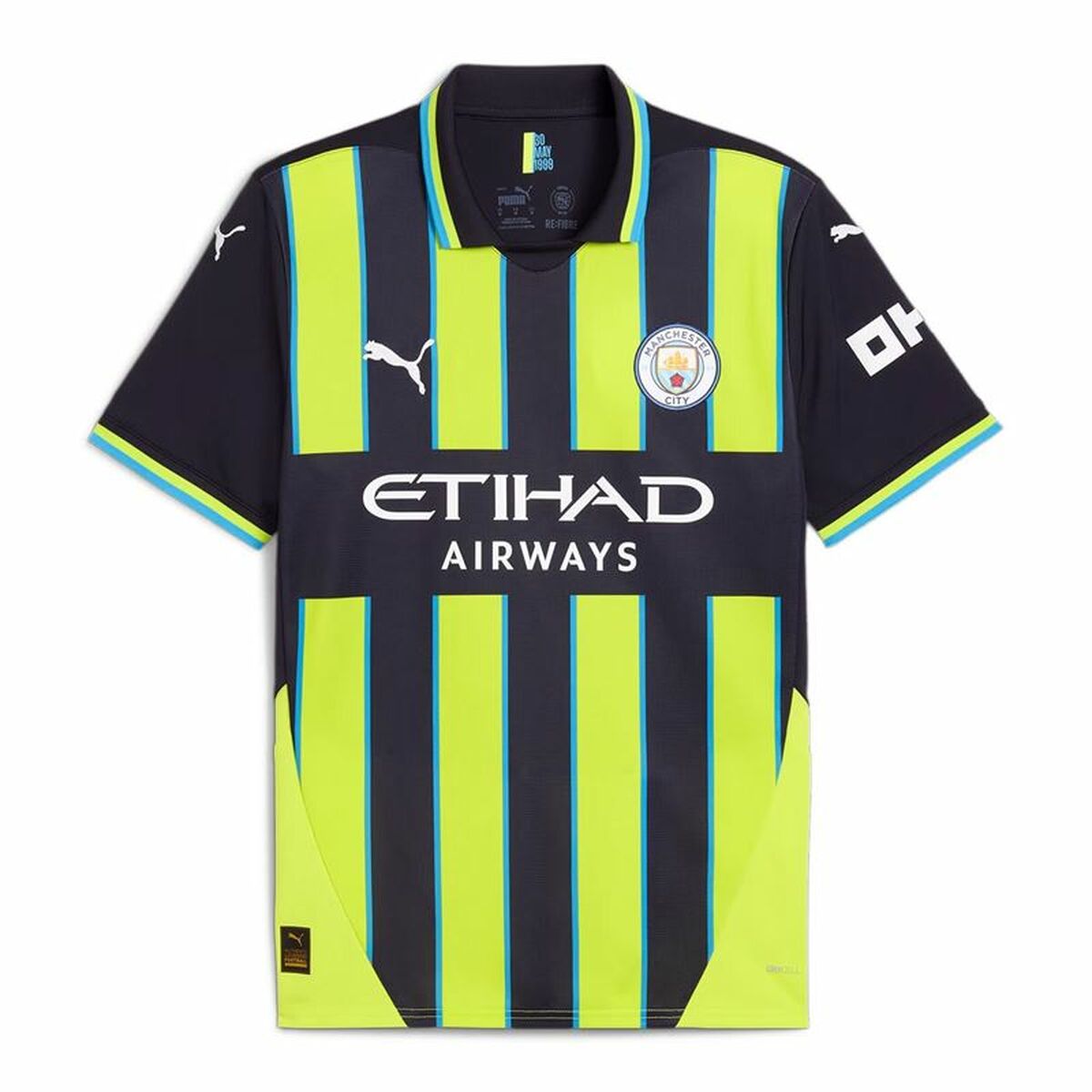 Kurzärmiges Fußball T-Shirt für Männer Puma Manchester City 24/25 Replica Kurzärmiges Fußball T-Shirt für Männer Puma Manchester City 24/25 Replica von Puma