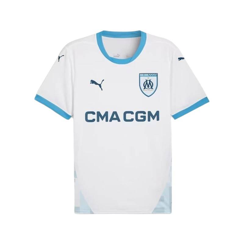 Kurzärmiges Fußball T-Shirt für Männer Puma Olympique de Marseille Home 24/25 von Puma