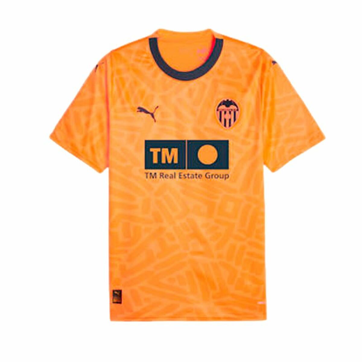 Kurzärmiges Fußball T-Shirt für Männer Puma Valencia CF 3rd Kit 23/24 Orange Kurzärmiges Fußball T-Shirt für Männer Puma Valencia CF 3rd Kit 23/24 Orange von Puma