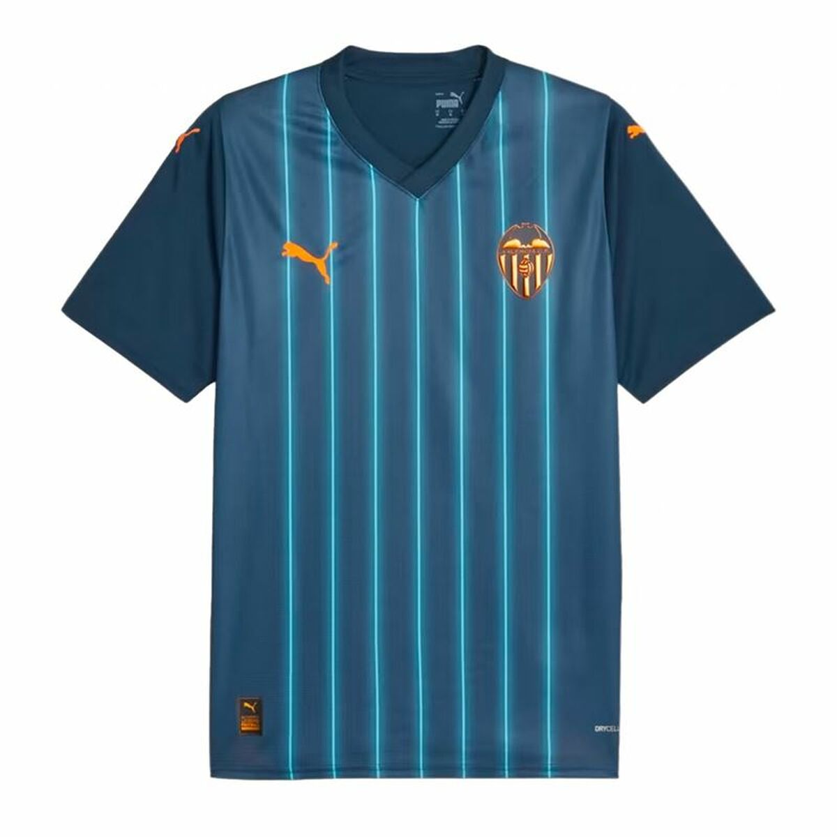 Kurzarm Fußballshirt für Kinder Puma Valencia C.F von Puma