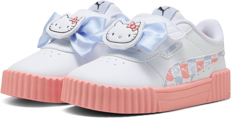 Puma x HELLO KITTY Carina 3.0 V Infant Kinder Sneaker, Weiß, 20, Kinderschuhe von Puma