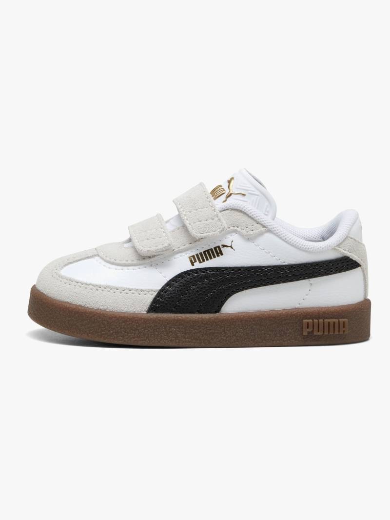 Puma Club II Era V Infant Kinder Sneaker, White/Black, 20, Kinderschuhe von Puma