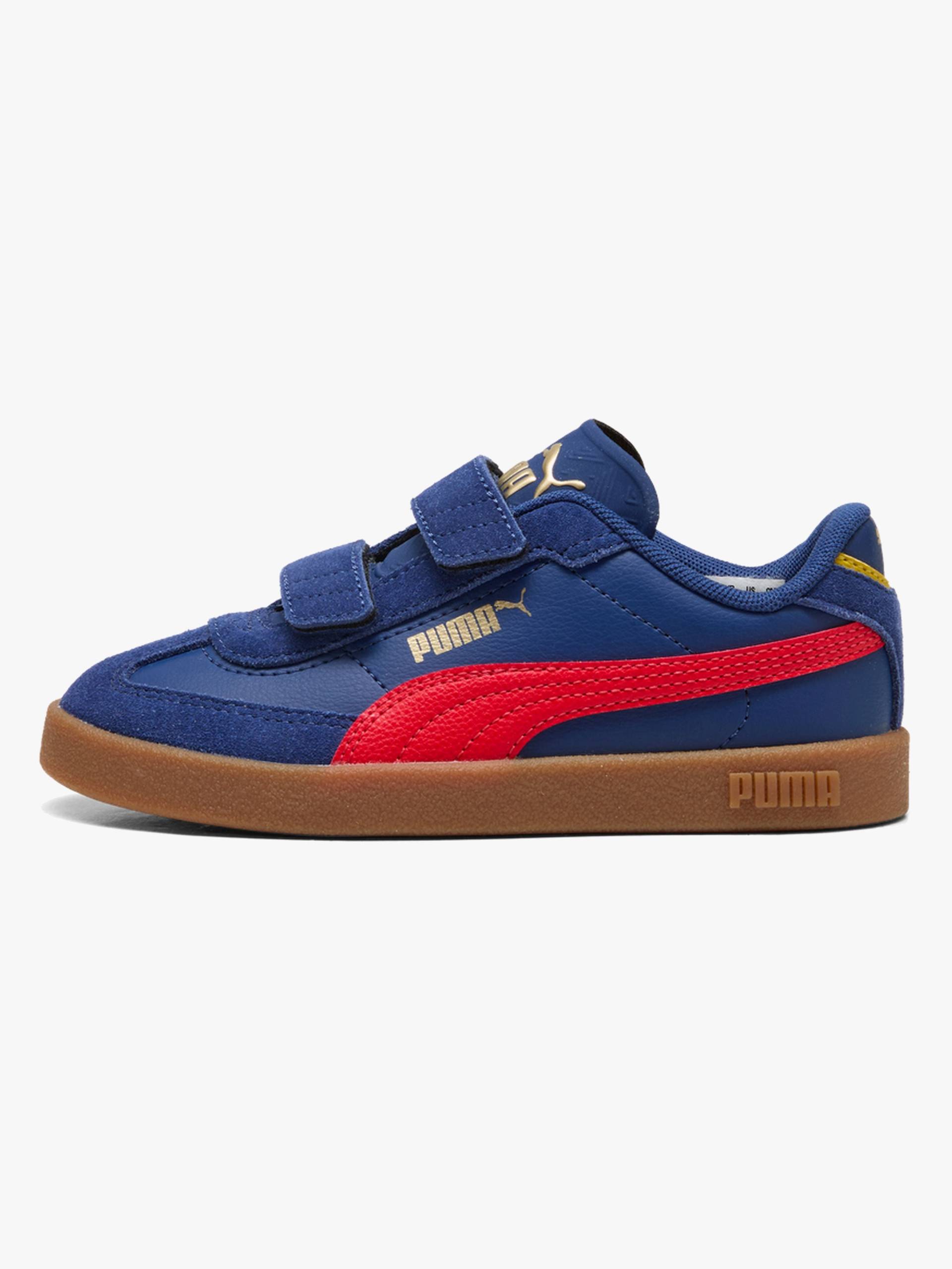 Puma Club II Era V PS Kinder Sneaker, Blue Jewel/Red, 28, Kinderschuhe von Puma