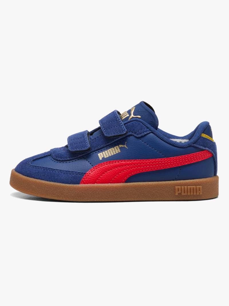 Puma Club II Era V PS Kinder Sneaker, Blue Jewel/Red, 32, Kinderschuhe von Puma
