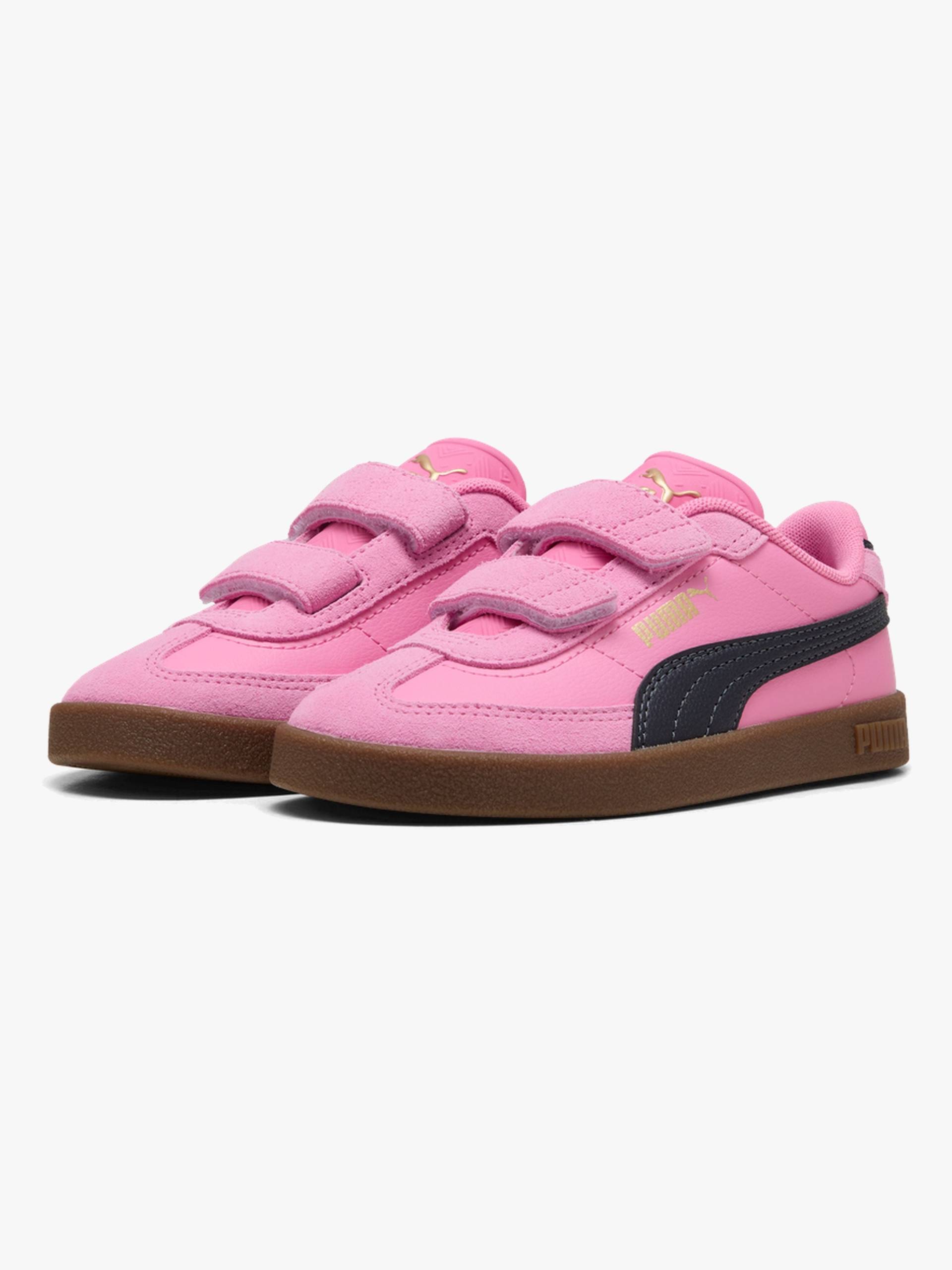 Puma Club II Era V PS Kinder Sneaker, Pink/New Navy, 33, Kinderschuhe von Puma