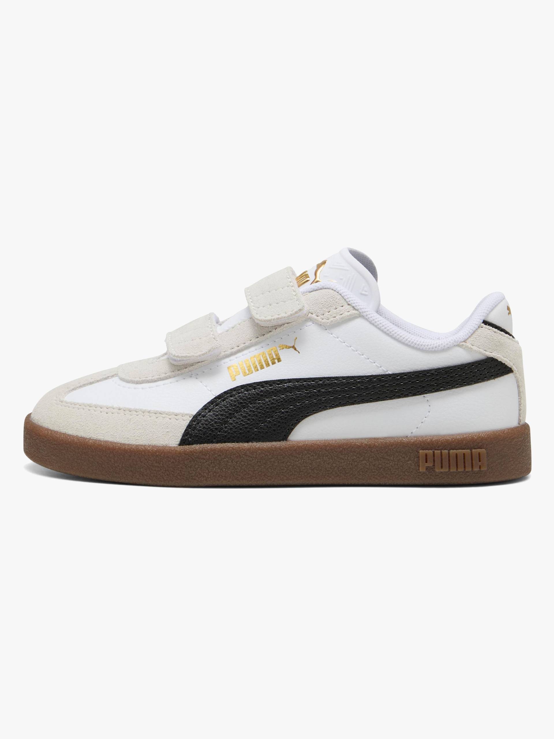 Puma Club II Era V PS Kinder Sneaker, White/Black, 28, Kinderschuhe Puma Club II Era V PS Kinder Sneaker, White/Black, 28, Kinderschuhe von Puma