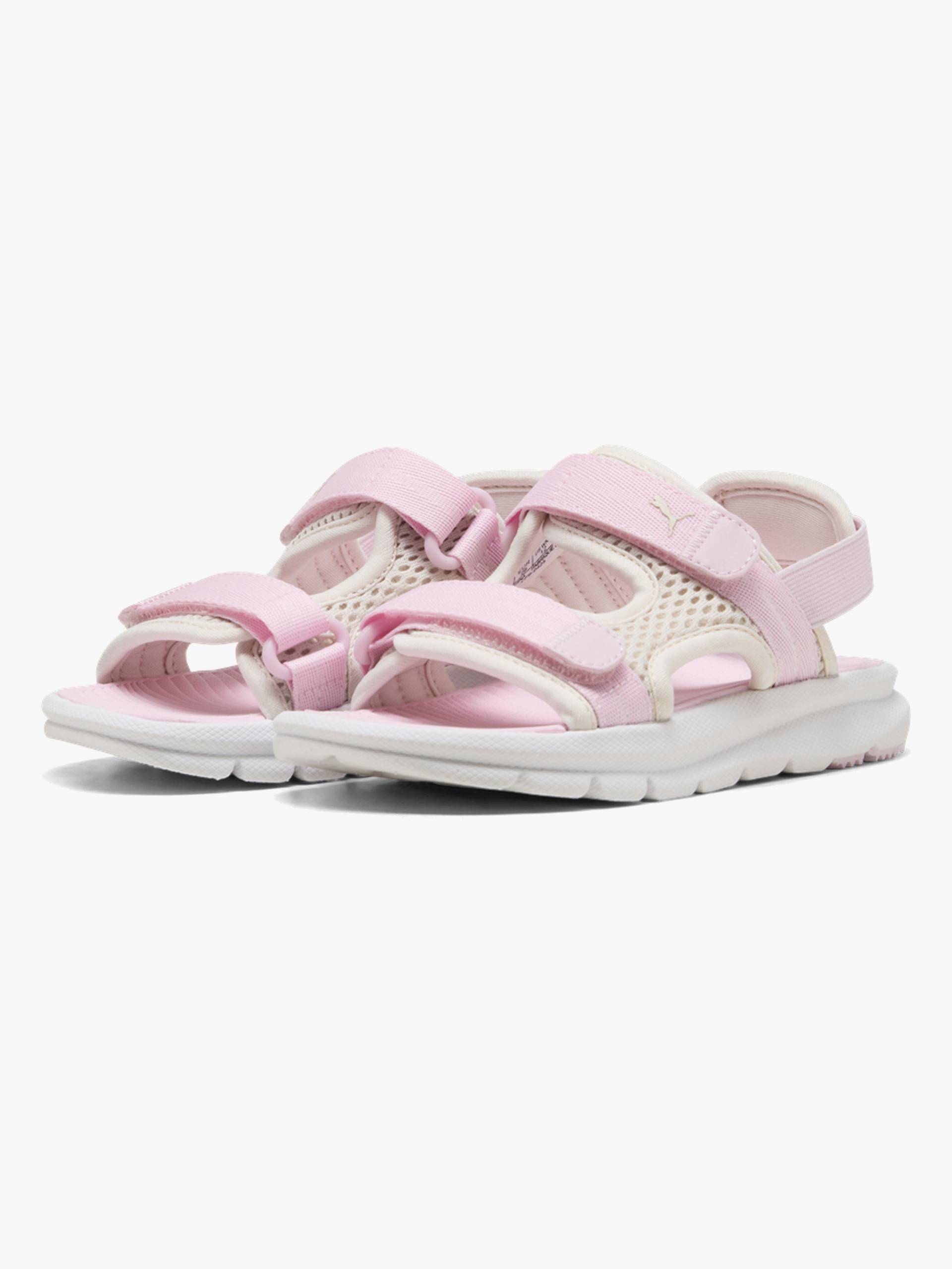 Puma Evolve Kinder Sandalen, Alpine Snow/Pink, 29 von Puma