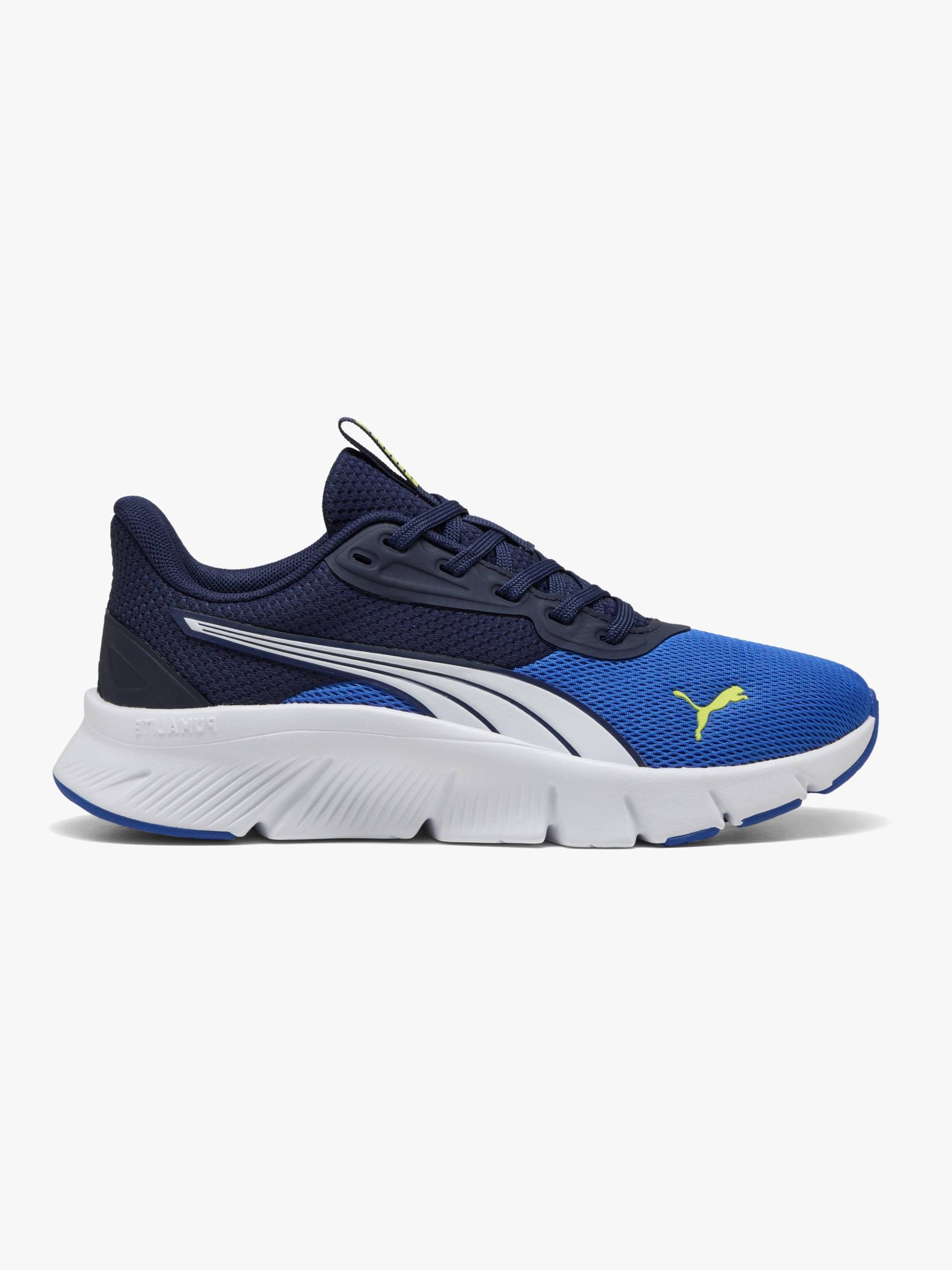 Puma FlexFocus Lite Modern Jr Kinder Sneaker, Blau, 37, Kinderschuhe von Puma