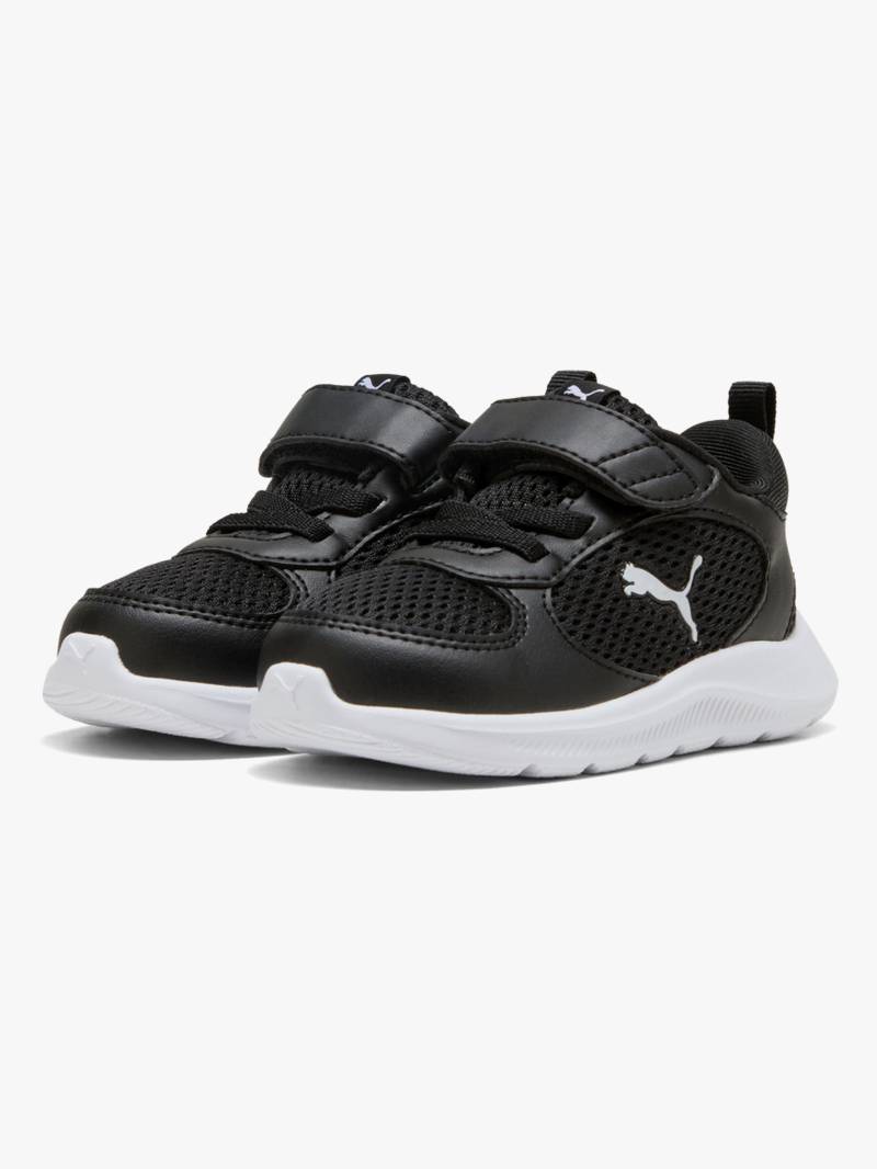 Puma Fun Racer 2 AC+ Infant Kinder Sneaker, Black/White, 26, Kinderschuhe von Puma