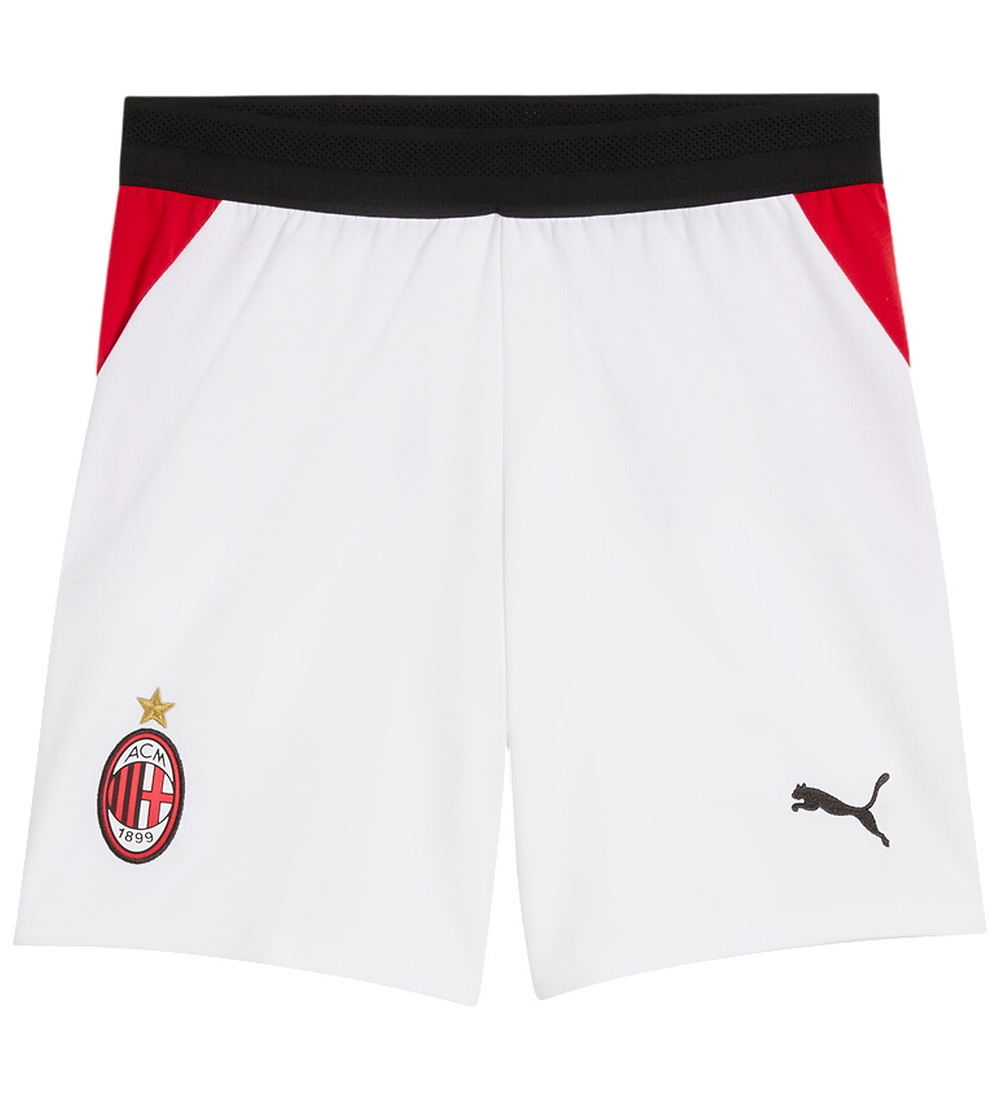 Puma Fußball Shorts - AC Milan - Puma White/Gefüttert All Time R - Puma - 10 Jahre (140) - Shorts von Puma
