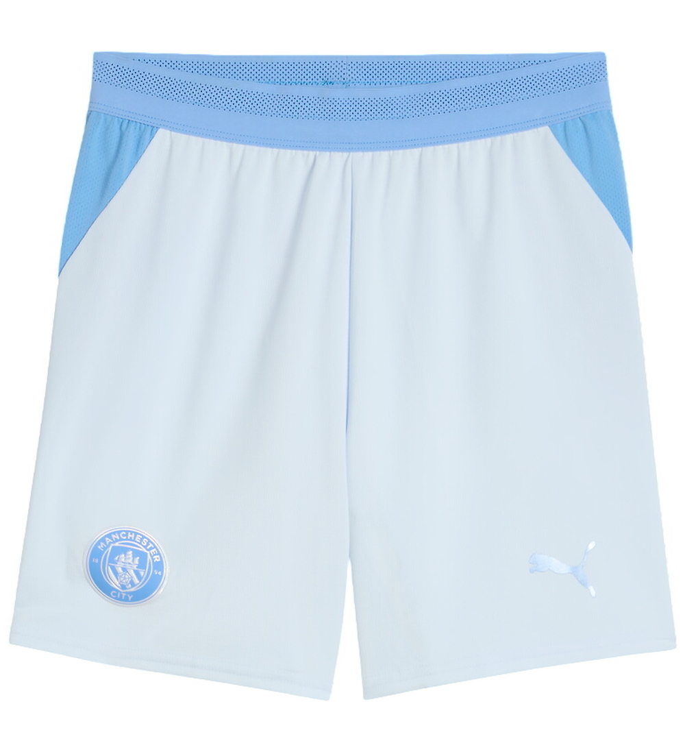 Puma Fußball Shorts - Manchester City Home - Icy Blue/Team Light - Puma - 12 Jahre (152) - Shorts von Puma