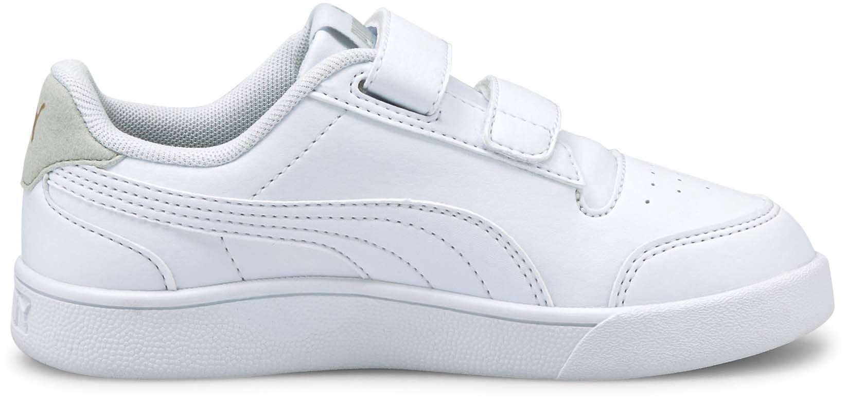 Puma Shuffle V PS Kinder Sneaker, White, 28, Kinderschuhe von Puma