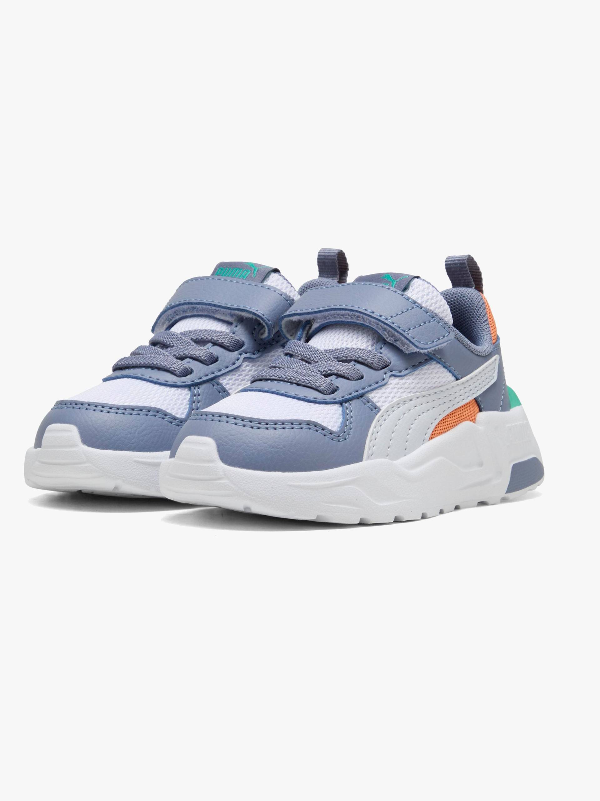 Puma Trinity 2 LT AC+ Infant Kinder Sneaker, White/Silver Mist, 23, Kinderschuhe Puma Trinity 2 LT AC+ Infant Kinder Sneaker, White/Silver Mist, 23, Kinderschuhe von Puma