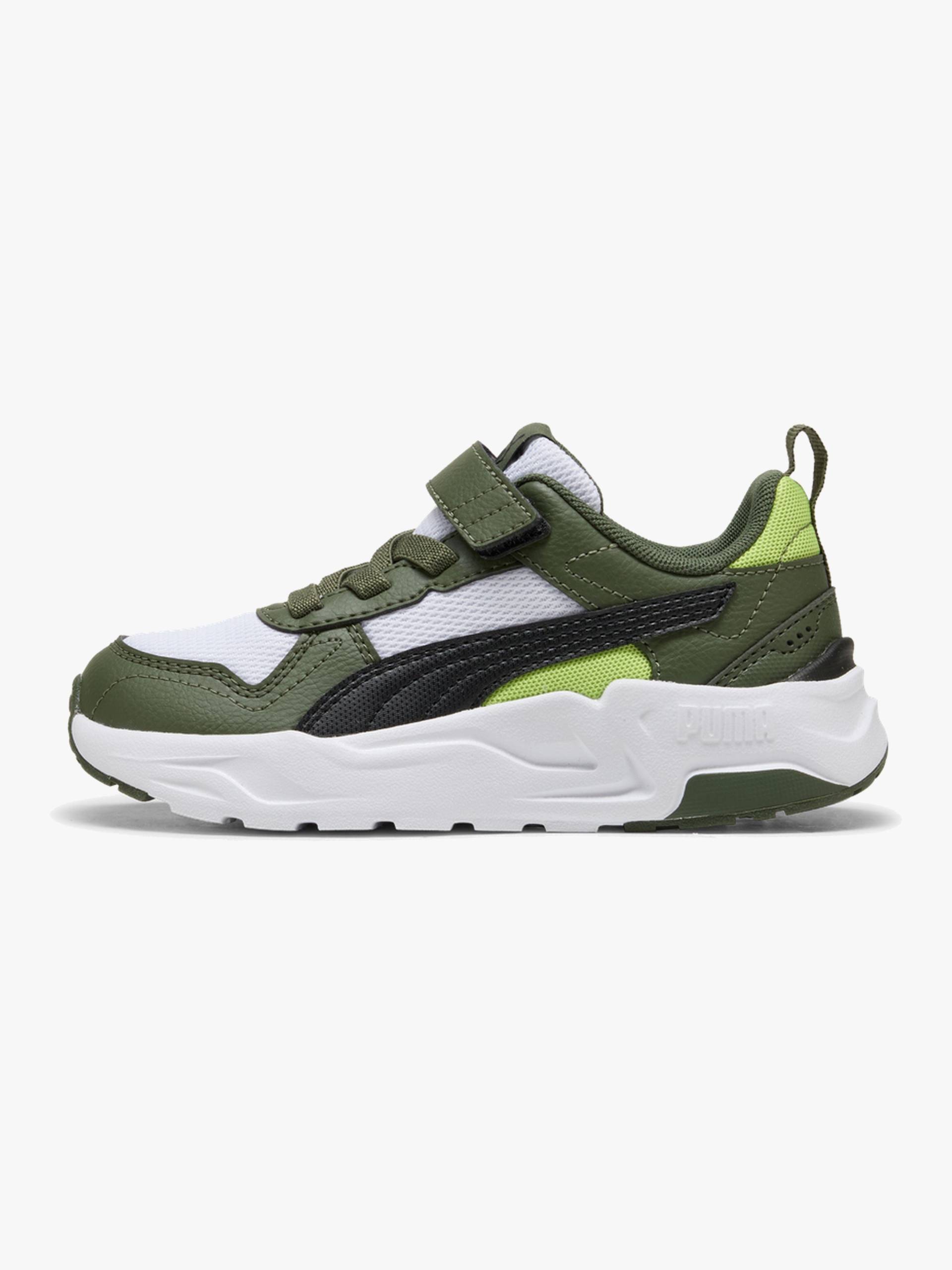 Puma Trinity 2 LT AC+ PS Kinder Sneaker, White/Moss Veil, 35, Kinderschuhe Puma Trinity 2 LT AC+ PS Kinder Sneaker, White/Moss Veil, 35, Kinderschuhe von Puma