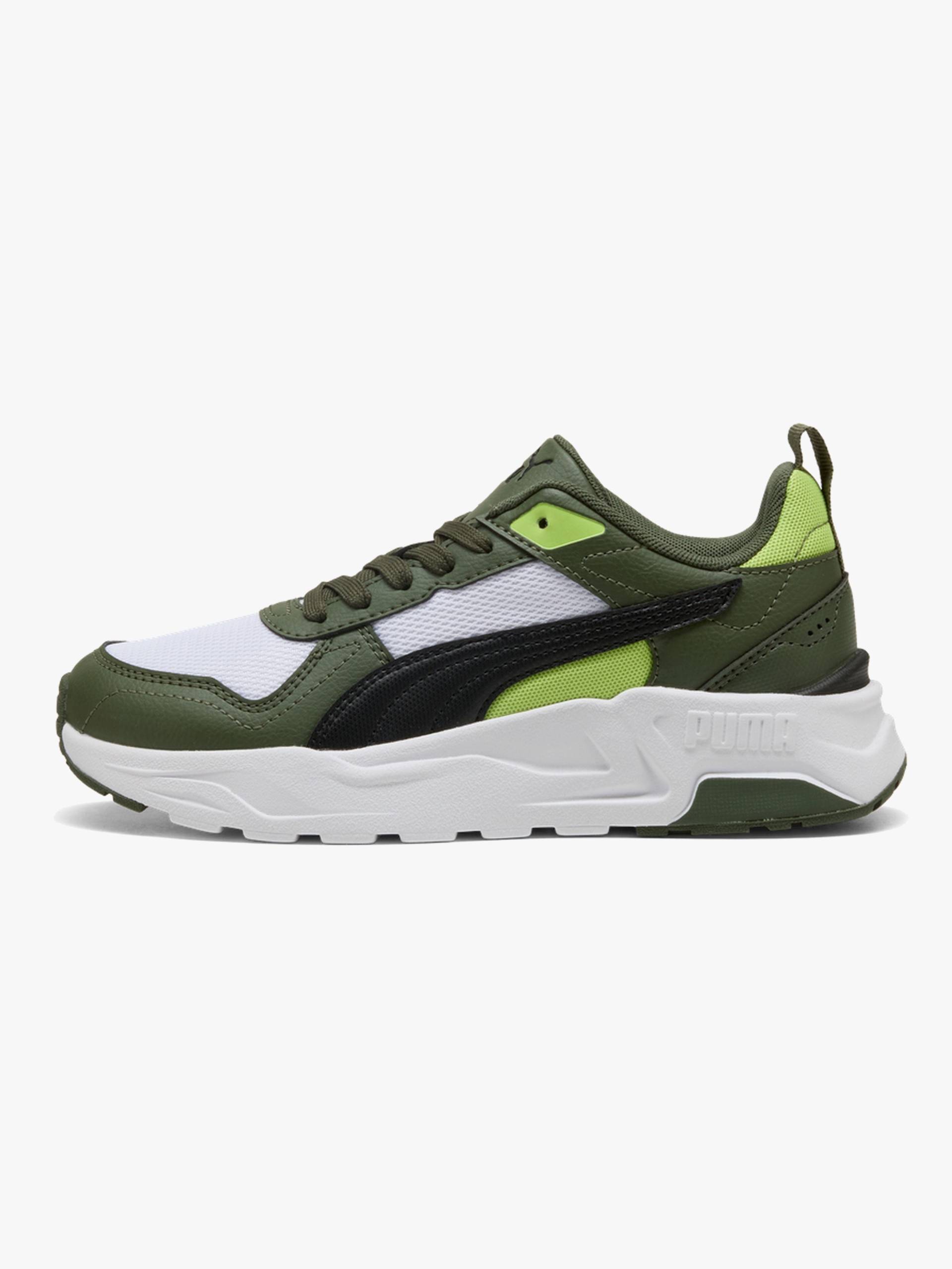 Puma Trinity 2 LT Jr Kinder Sneaker, White/Moss Veil, 36, Kinderschuhe Puma Trinity 2 LT Jr Kinder Sneaker, White/Moss Veil, 36, Kinderschuhe von Puma