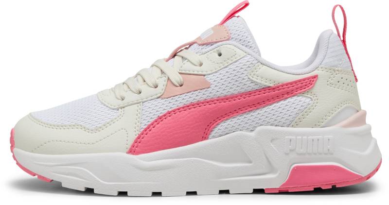 Puma Trinity Lite Jr Kinder Sneaker, Weiß, 38, Kinderschuhe von Puma