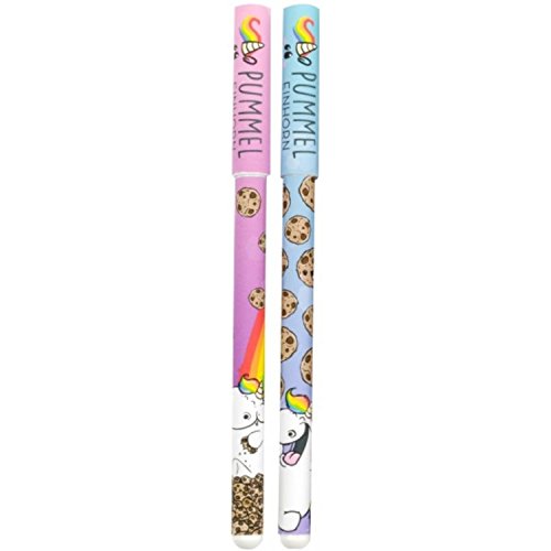 Pummel & Friends - Stifte (blau, 2er Set) - Pummeleinhorn (Regenbogen) von Pummeleinhorn