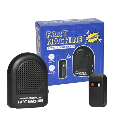 Pumwoy Furzmaschine mit Fernbedienung, Furz-Streich-Spielzeug Scherzartikel Streich, Fart Machine Furz Maschine Furz-Geräuschmacher, Furzspielzeug für Kinder Furzmaschine für Kinder Pumwoy Furzmaschine mit Fernbedienung, Furz-Streich-Spielzeug Scherzartikel Streich, Fart Machine Furz Maschine Furz-Geräuschmacher, Furzspielzeug für Kinder Furzmaschine für Kinder von Pumwoy