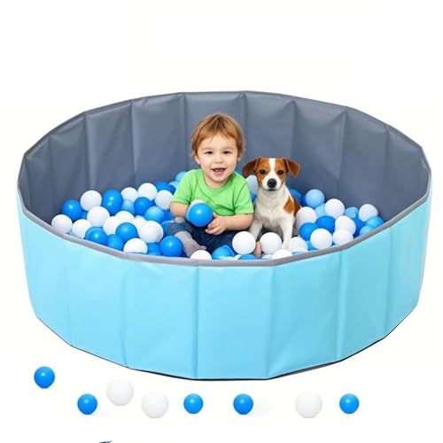 Puniama Bällebad für Baby, faltbarer und tragbarer Spielhaus-Laufstall, Ozean-Bällebad Pool für Kleinkinder 1-3, Spielballpool für Kinder, drinnen und draußen Puniama Bällebad für Baby, faltbarer und tragbarer Spielhaus-Laufstall, Ozean-Bällebad Pool für Kleinkinder 1-3, Spielballpool für Kinder, drinnen und draußen von Puniama